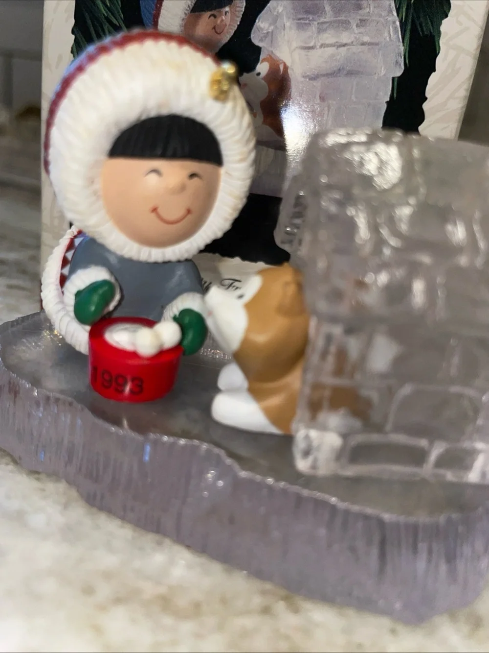 Vintage Hallmark 1993 Frosty Friends Keepsake Ornament #14 In Series IOB